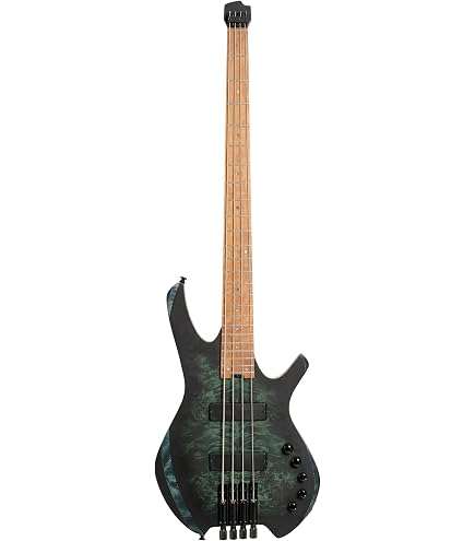 Amazon.com: Cort Artisan Series C5 Deluxe 5-String Bass Candy Blue